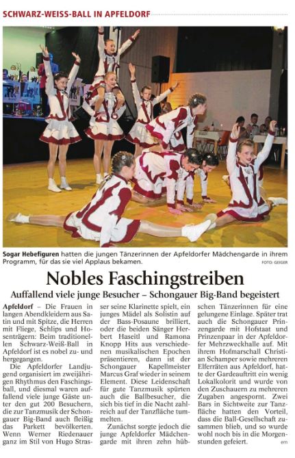 Ball 2018 Apfeldorf